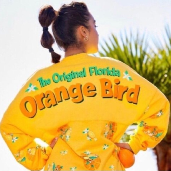 Disney Tops Disney Orange Bird Spirit Jersey For Adults With